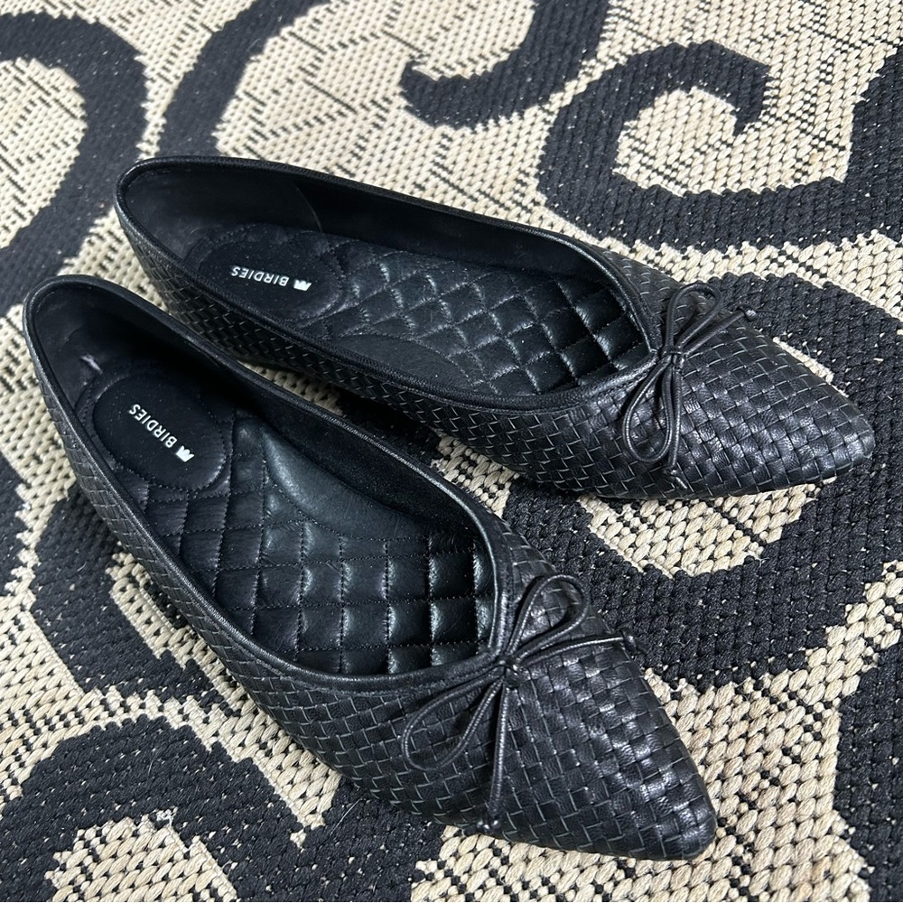 Birdies Goldfinch Black Woven 8.5